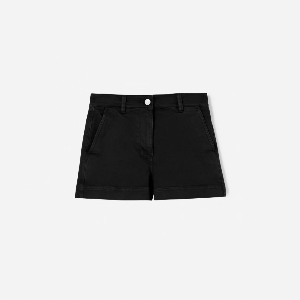 Cotton twill everlane shorts